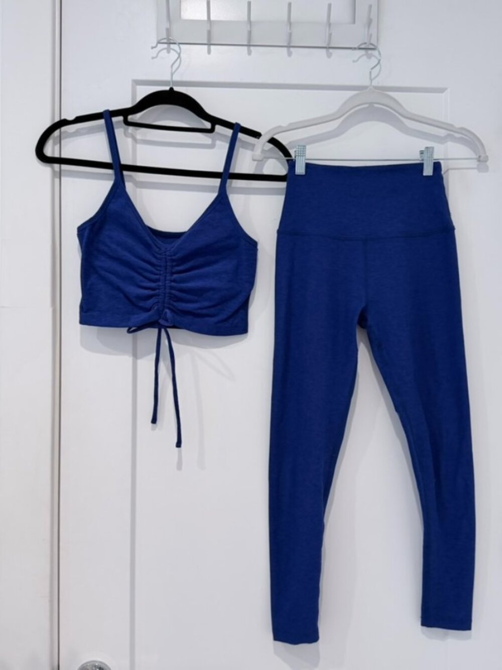 Beyond Yoga Cobalt Blue Spacedye Coord Set, XS top S leggings